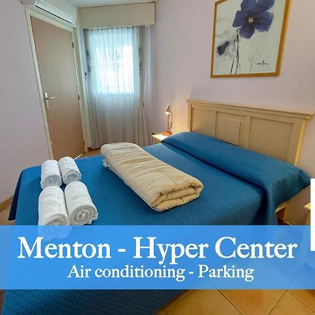 Blu Home 3 Pers Centrale Ac Wifi Menton Eksteriør billede